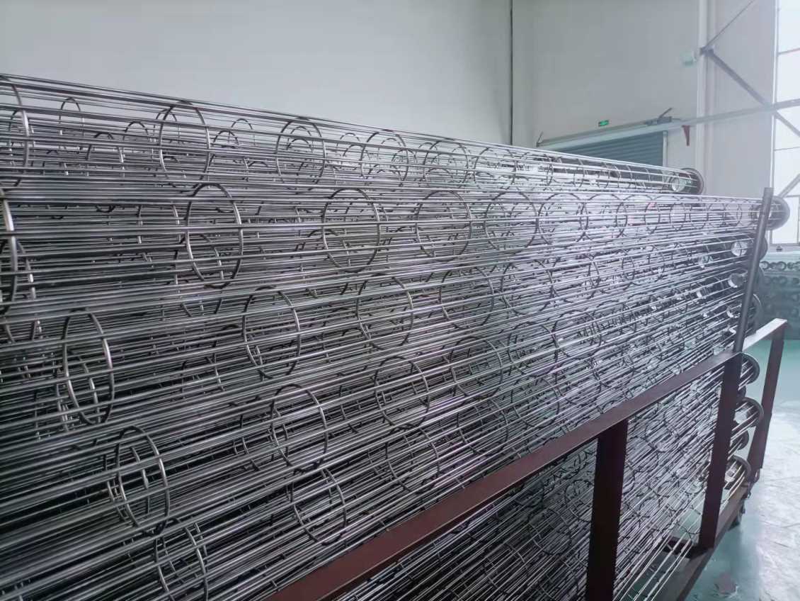 杭州湖南不锈钢袋笼有机硅袋笼